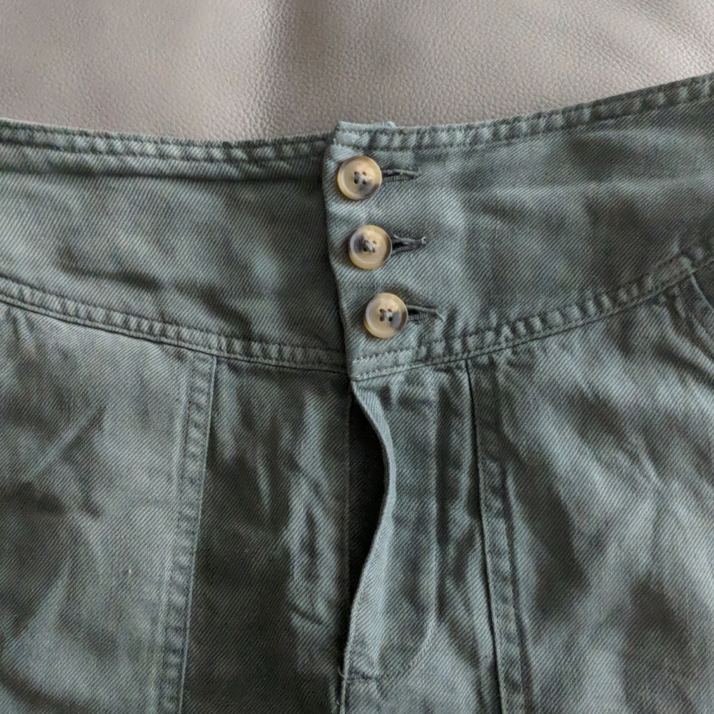 Aerie army green skirt with pockets - Picture 2 of 3
